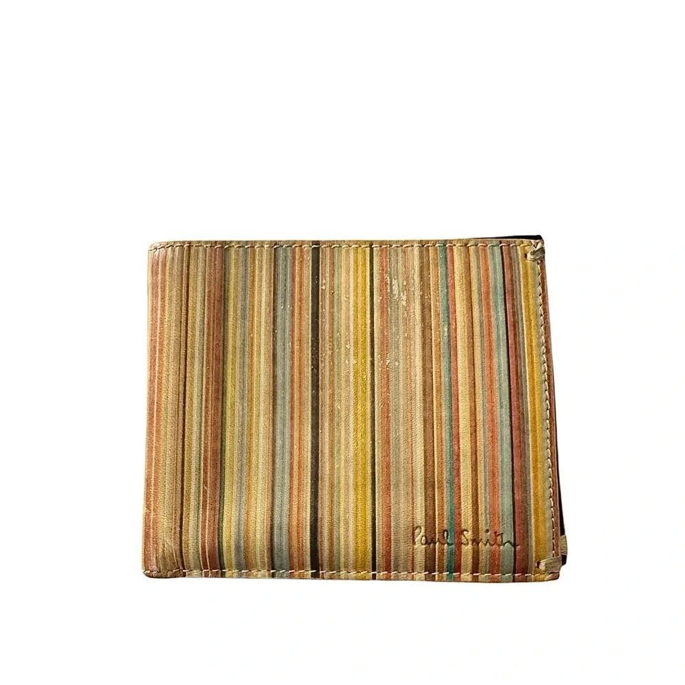 Paul Smith Men’s Signature‎ Multicolored Stripe Wallet